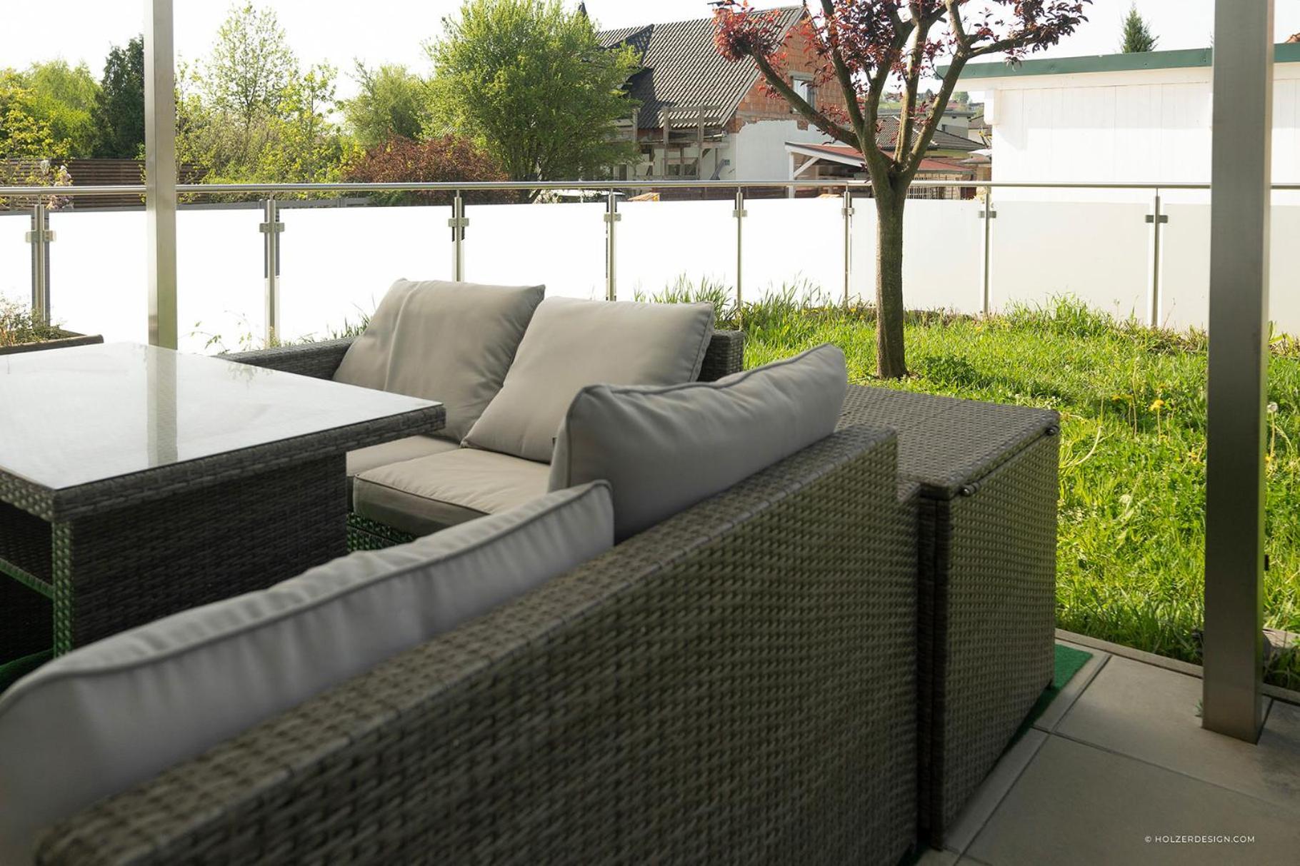 Apartment Mit Garten Dobl-Zwaring Exterior foto